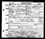 North Carolina, Death Certificates, 1909-1976