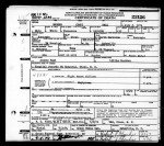 North Carolina, Death Certificates, 1909-1976