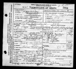 North Carolina, Death Certificates, 1909-1976