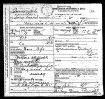 North Carolina, Deaths, 1906-1930