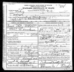 North Carolina, Deaths, 1906-1930