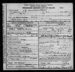 North Carolina, U.S., Deaths, 1906-1930