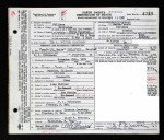 North Dakota, U.S., State Death Certificates, 1908-2007