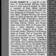 Obituary - Robert Rice Allen