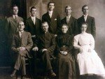 Portrait of the William Henry Amore family