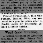 Proctor T Sprouse - Sentenced to 1 Year