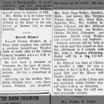 Russell France Whitted Obituary