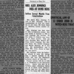 Sarah Ellen Simon Jennings obituary extended