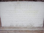 Sarah Hawkins Headstone