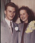 Stanley Walter Gruska & Betty Jane Tietz Wruck Wedding Photo
