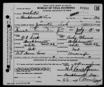 Texas, Birth Certificates, 1903-1932