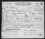 Texas, Birth Certificates, 1903-1932