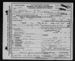 Texas, Death Certificates, 1903-1982