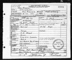 Texas, Death Certificates, 1903-1982