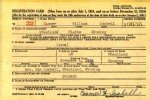 U.S. WWII Draft Cards Young Men, 1940-1947