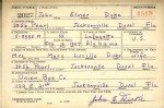 U.S. WWII Draft Cards Young Men, 1940-1947