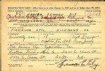 U.S. WWII Draft Cards Young Men, 1940-1947