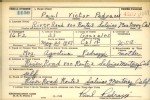 U.S. WWII Draft Cards Young Men, 1940-1947