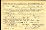 U.S. WWII Draft Cards Young Men, 1940-1947 U.S. WWII Draft Cards Young Men, 1940-1947