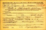 U.S. WWII Draft Cards Young Men, 1940-1947