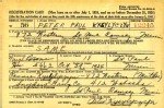U.S. WWII Draft Cards Young Men, 1940-1947