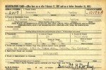 U.S., World War II Draft Cards Young Men, 1940-1947