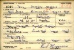 U.S., World War II Draft Cards Young Men, 1940-1947