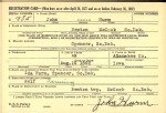 U.S., World War II Draft Registration Cards, 1942
