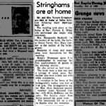 Vernon And Grace (Pavey) Stringham Marriage