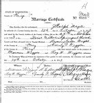 Washington, Marriage Records, 1854-2013