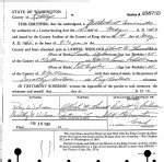 Washington, Marriage Records, 1854-2013