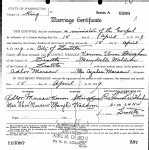 Washington, Marriage Records, 1854-2013
