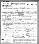Washington, Marriage Records, 1854-2013