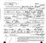 Washington, Marriage Records, 1854-2013