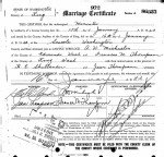 Washington, Marriage Records, 1854-2013