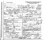 Web: Missouri, Death Certificates, 1910-1962