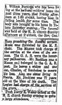 William Bookless Obituary