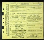 Wyoming, U.S., Death Records, 1909-1971
