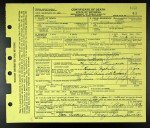 Wyoming, U.S., Death Records, 1909-1971