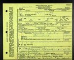 Wyoming, U.S., Death Records, 1909-1971