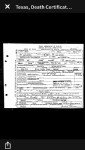 death certificate