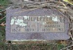 joseph E and mahalia Reaves Culpepper stone