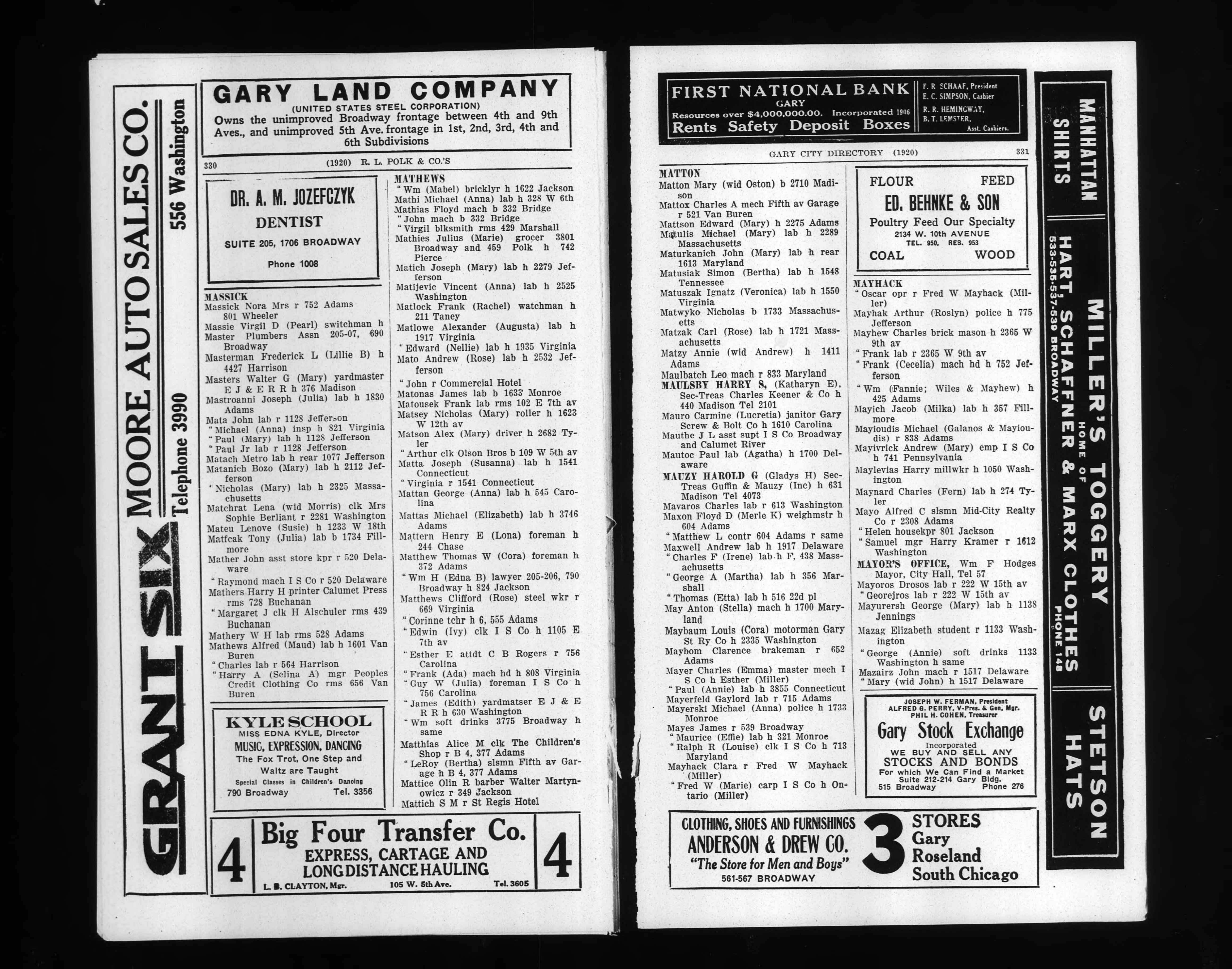 U.S. City Directories, 1822-1995