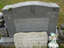 Hazel Irene Parton Whaley  Hazel Irene Parton Whaley
