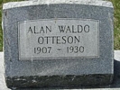 Alan Waldo Otteson Gravestone Alan Waldo Otteson Gravestone