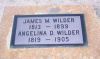 Angeline Albina Day Wilder grave