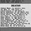 Bertha Furchner Hollenbeck - Death Notice