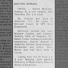 Buford Jenkins Obituary Buford Jenkins Obituary