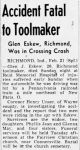 Car Struck by Train - Glen Eskew
