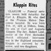 Carl A Kleppin Obituary